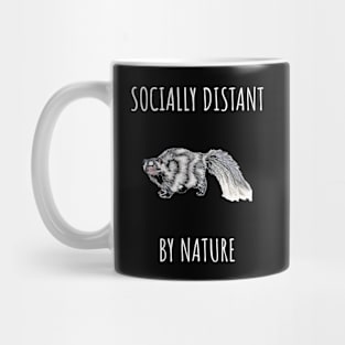 Socially Distant By Nature Mug